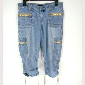 Vanilla Jeans Women's Capri Pants Size 7 Denim